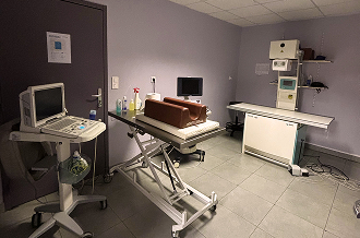 Salle d'imagerie de la clinique vétérinaire du Parc Vittel